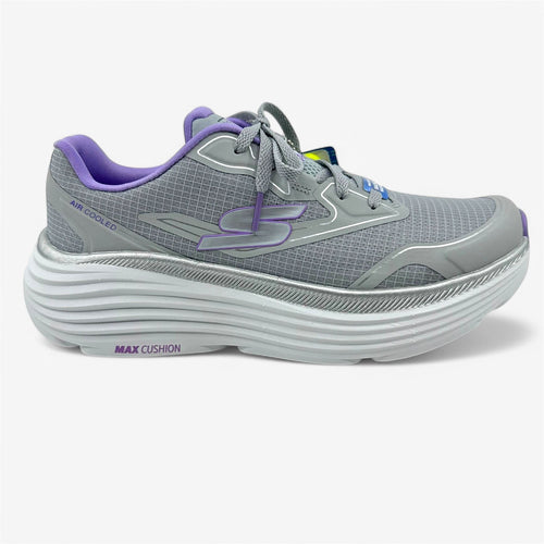 Skechers Max Cushioning Endevour Gray Lavender Womens Athletic Sneaker