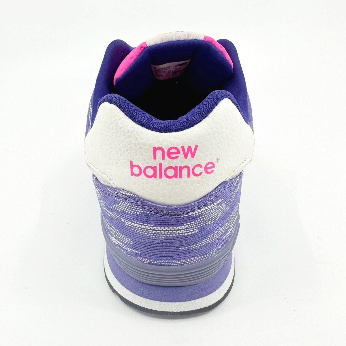New Balance 574 Classics Purple Pink White Kids Running Sneakers KL574SQG