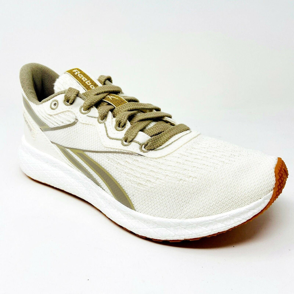 Reebok Forever Floatride Grow White Straw Womens Running Shoes FZ0693