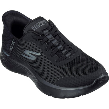 Women's Wide Fit Skechers 124836 Go Walk Flex Grand Entry Trainers
