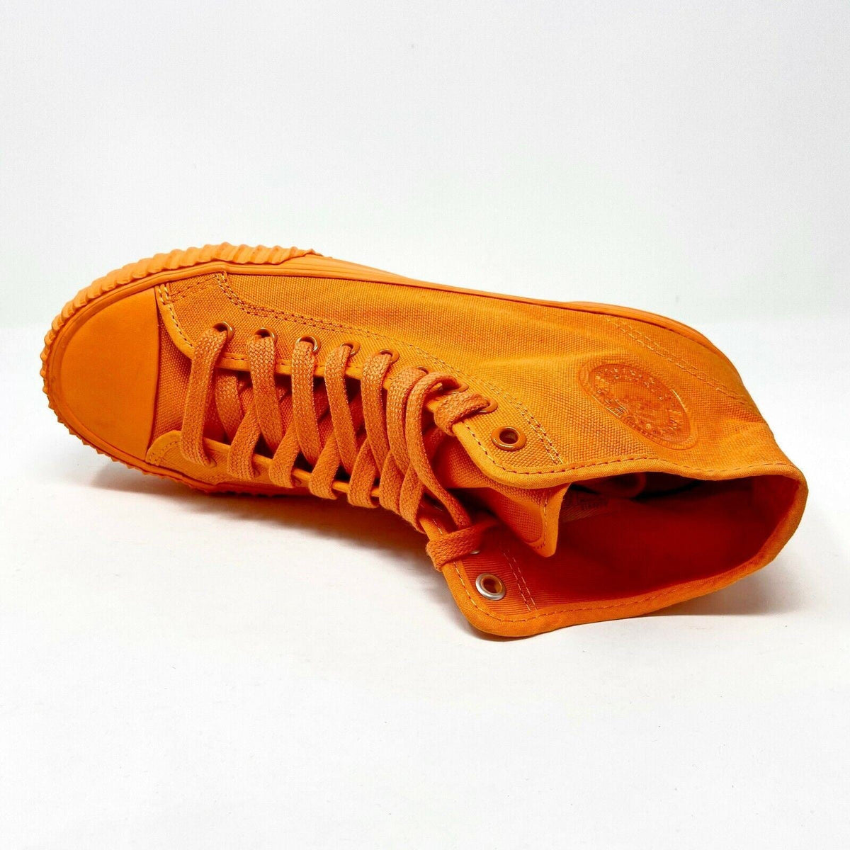 PF Flyer Center Hi Reis Orange Womens Retro Casual Sneakers PM12OH3M
