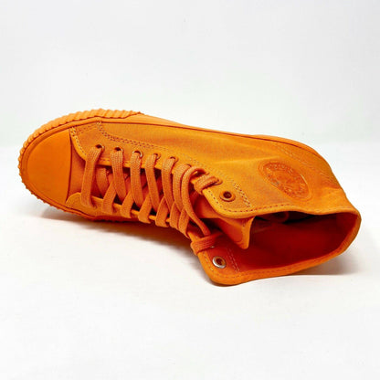 PF Flyer Center Hi Reis Orange Womens Retro Casual Sneakers PM12OH3M
