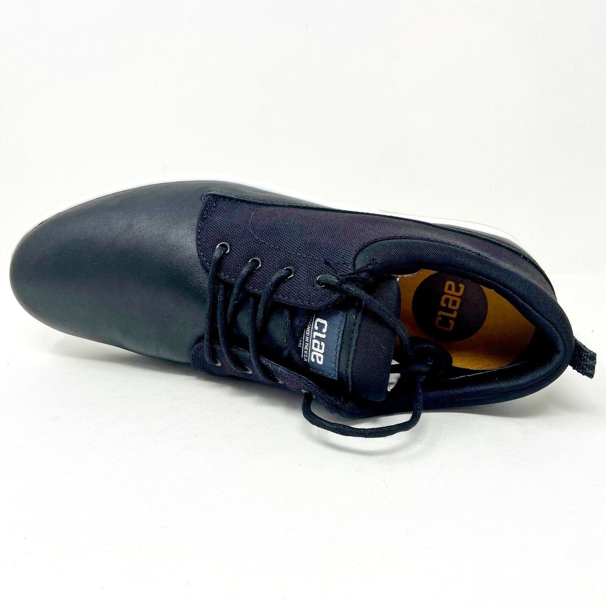 Clae Gordon Black Ballistic Mens Size 10 Premium Casual Sneakers