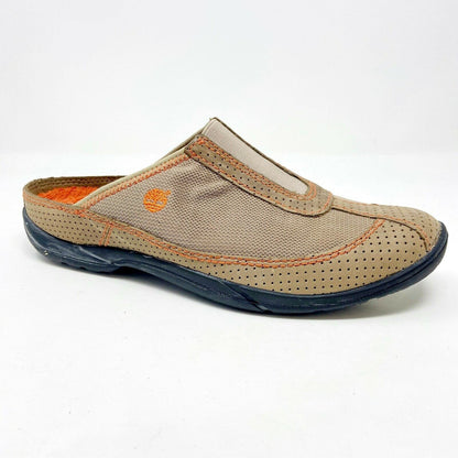 Timberland Premium Matsu Mule Putty Tan Womens Casual Slip On Sandals 68374