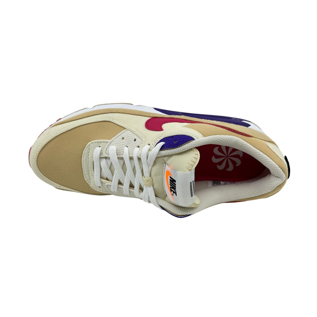 Nike Air Max 90 SE Sesame Rush Pink Coconut Mens Athletic Sneaker