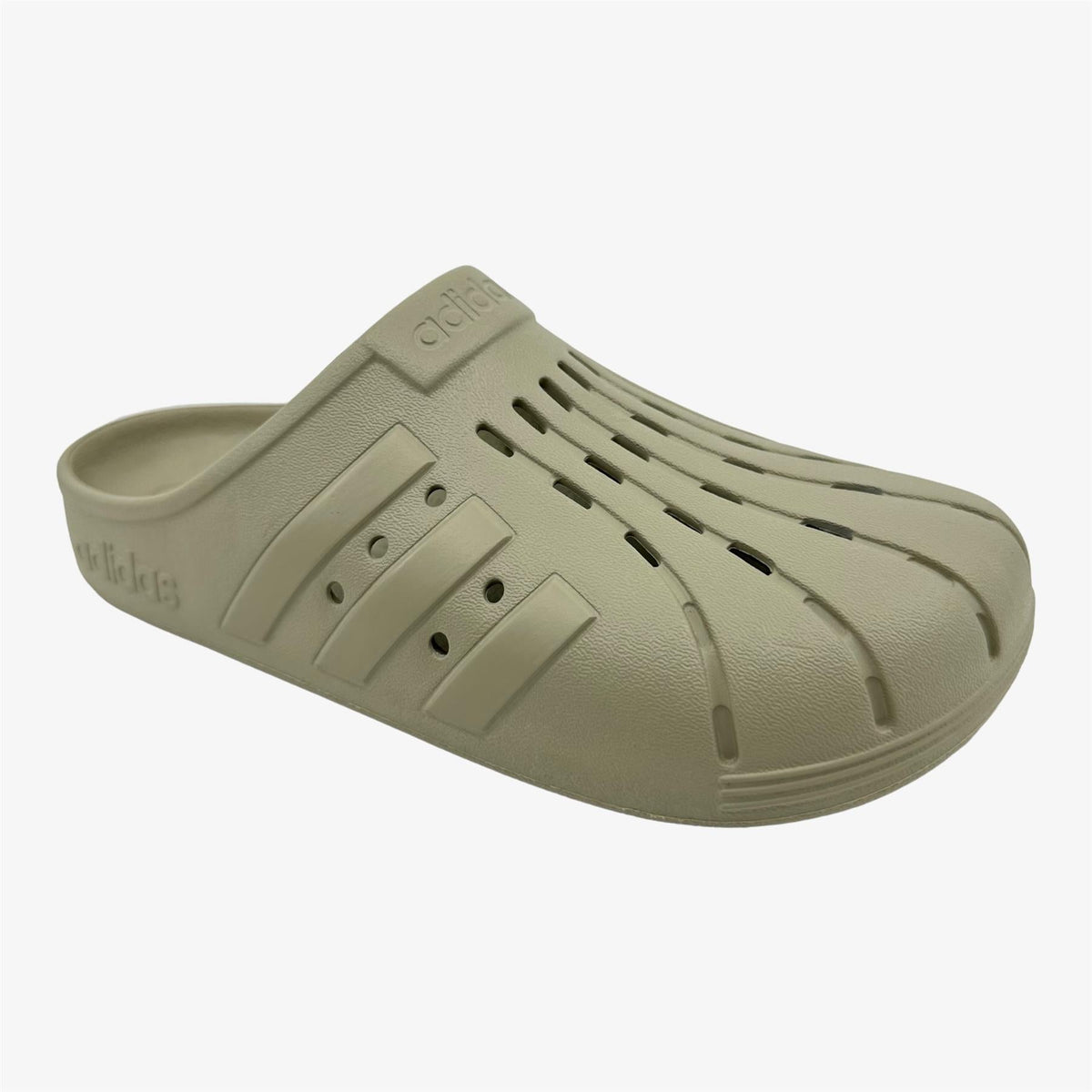 Adidas Adilette Clog Putty Grey Mens Slip On Slides