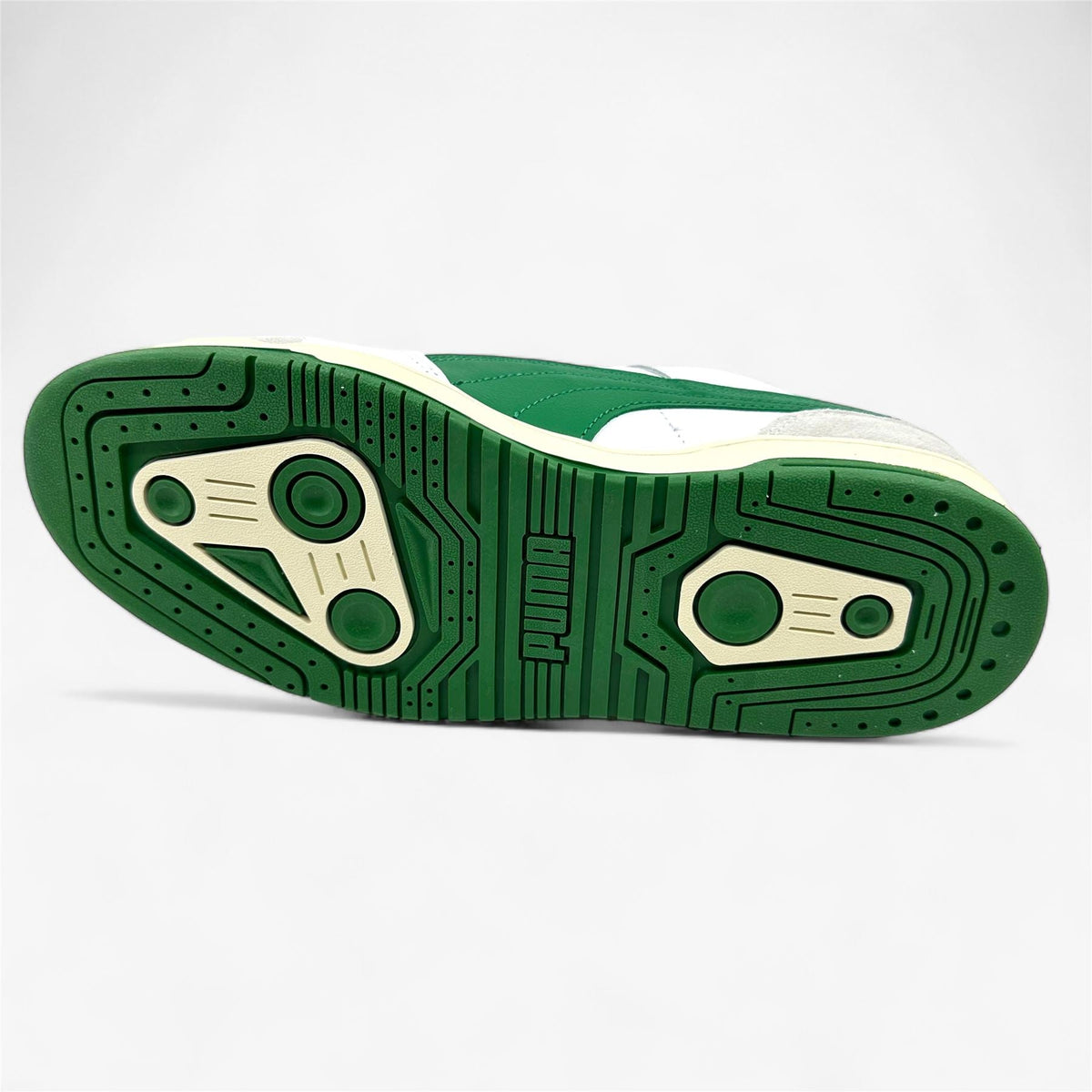 PUMA Slipstream Lo Retro White Amazon Green Mens Athletic Sneaker