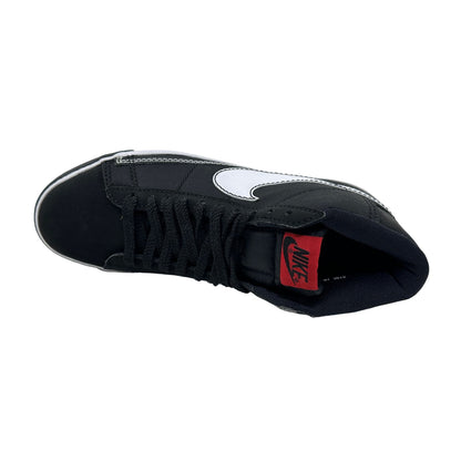 Nike Blazer High Black White Red Mens Athletic Sneaker