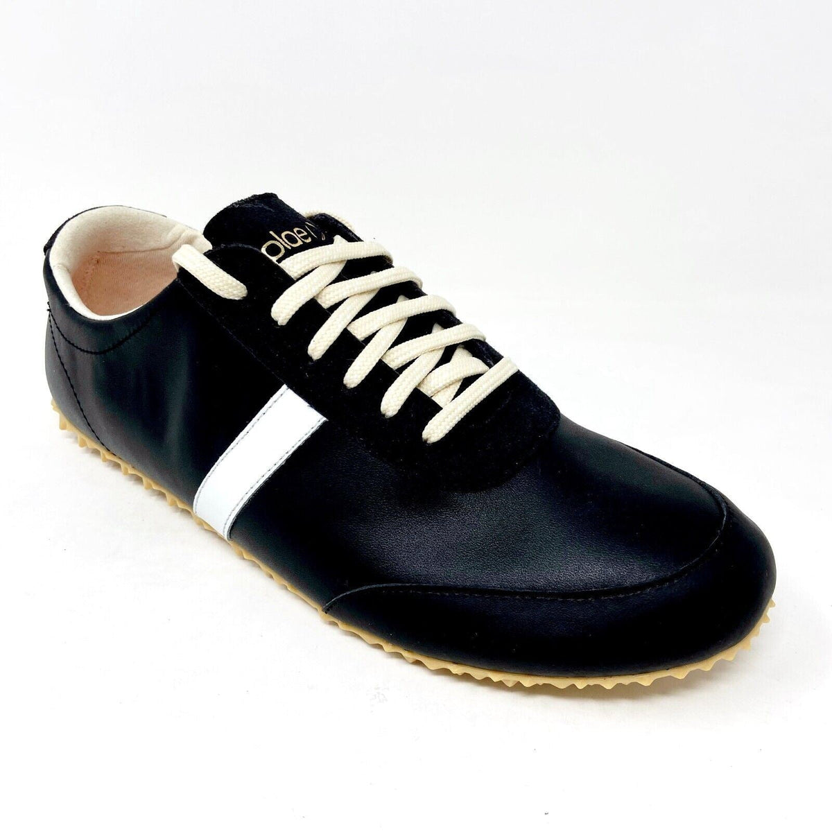 Plae Ecols WP Black Gum Mens Waterproof Leather Shoes Sneakers 559100 001