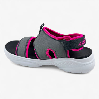 Avia Avi Atlantic Castle Rock Pink Glo Womens Sandal Slip-On