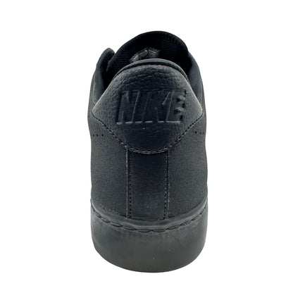 Nike Sweet Classic Leather Premium Tripe Black Mens Athletic Sneaker