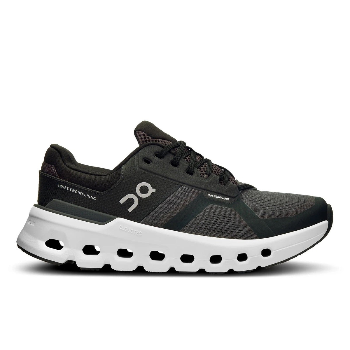 Women's Wide Fit On Cloudrunner 2 Training Shoes - Eclipse/Black