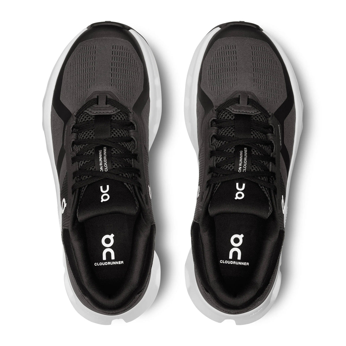 Women's Wide Fit On Cloudrunner 2 Training Shoes - Eclipse/Black