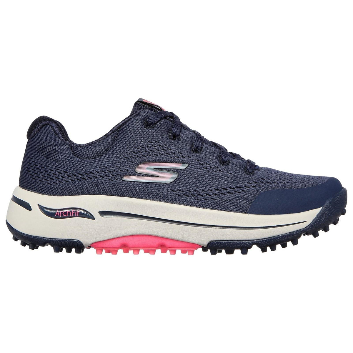 Women's Wide Fit Skechers 123006 Go Golf Arch Fit Sports Trainers