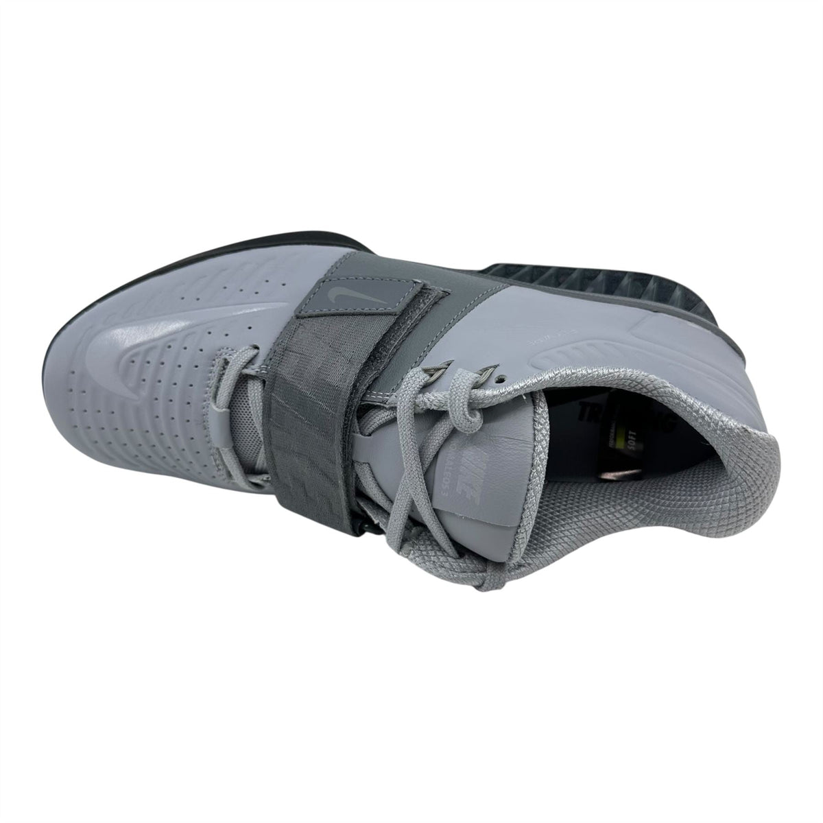 Nike Romaleos 3 XD Wolf Grey Cool Grey Black Mens Athletic Sneaker
