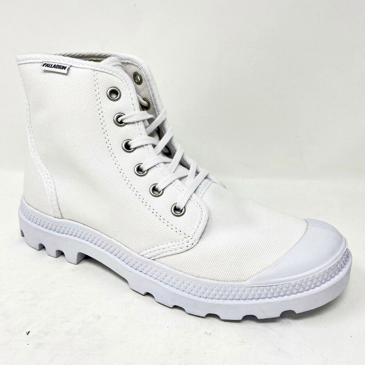 Palladium Pampa Hi Originale Triple White Womens Chukka Boots 75349 101