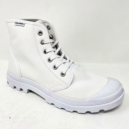 Palladium Pampa Hi Originale Triple White Womens Chukka Boots 75349 101