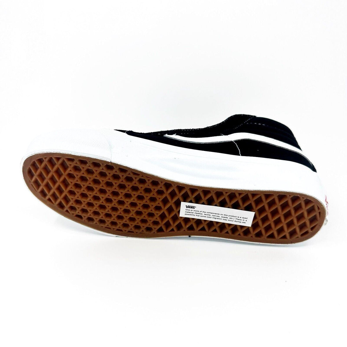 Vans Vault OG Sk8 Hi LX (Suede Canvas) Black True White Womens Shoes