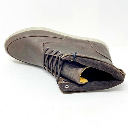 Clae Hamilton SP Umber Leather Mens Mid  Casual Sneakers