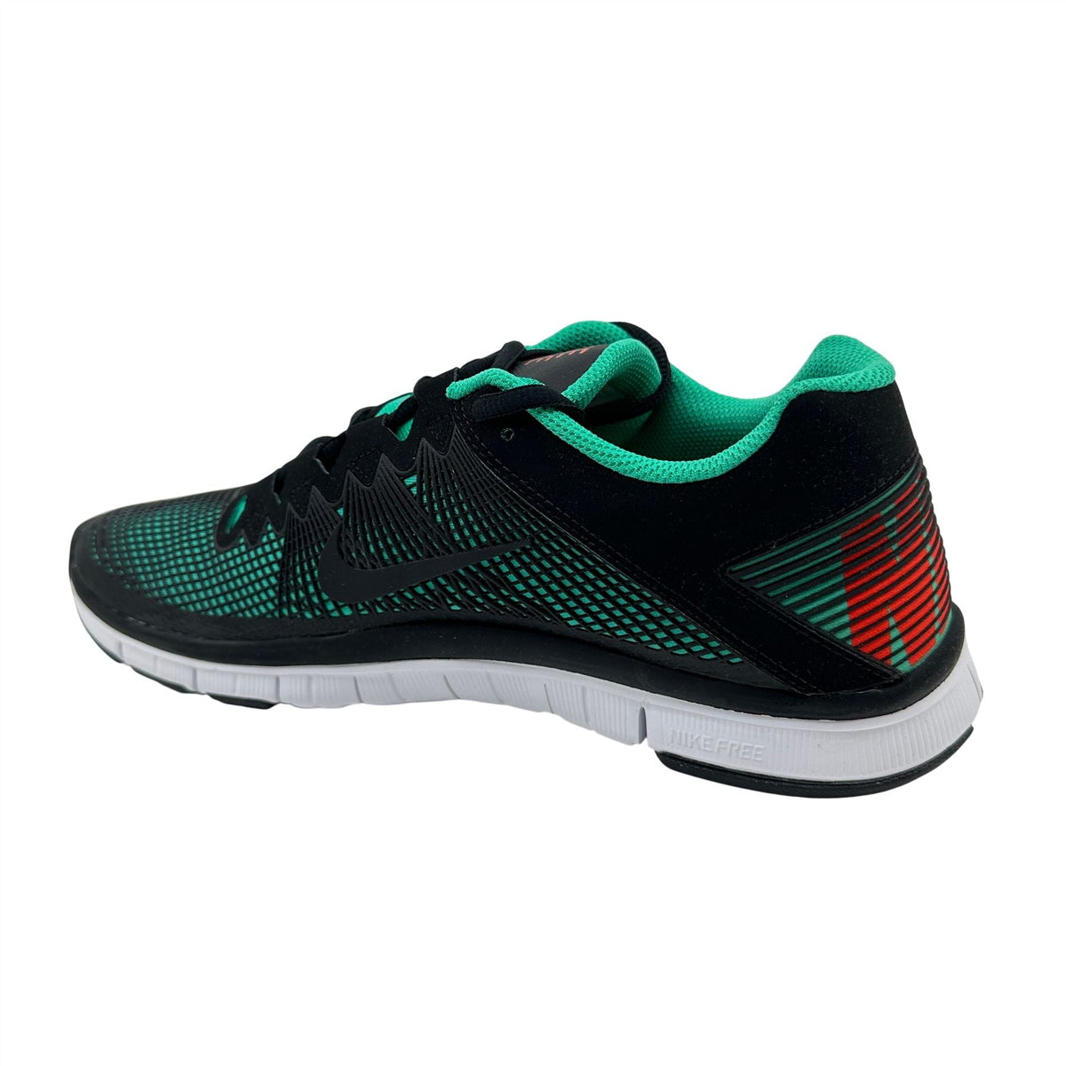 Nike Free Trainer 3.0 Atomic Teal Team Orange Black Mens Athletic Sneaker