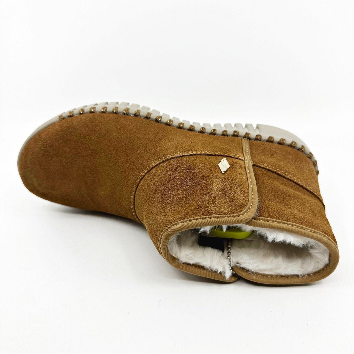Skechers Go Walk Smart Honor Roll Chestnut Womens Size 5.5 Faux Fur Booties