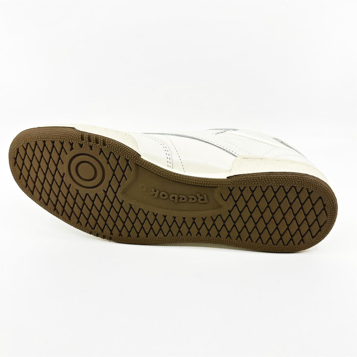 Reebok Club C 85 Vintage Chalk Black Mens Athletic Sneaker