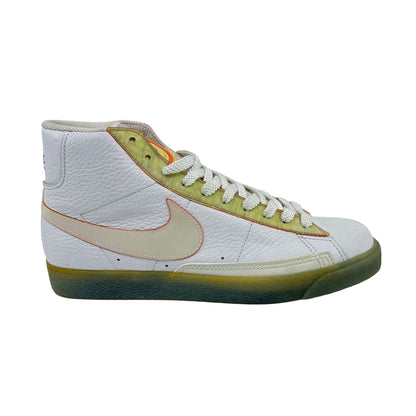 Nike Blazer Hi Premium White Crimson Red Silver Mens Athletic Sneaker