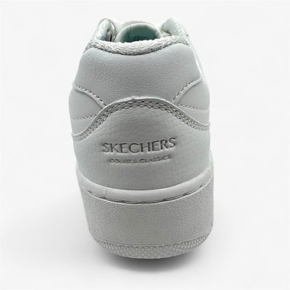 Skechers Sport Court 2.0 Core Essential White Womens Athletic Sneaker