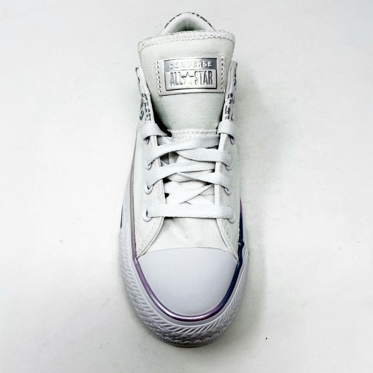 Converse CTAS Madison Ox White Silver Womens Size 5 Casual Shoes 566104C