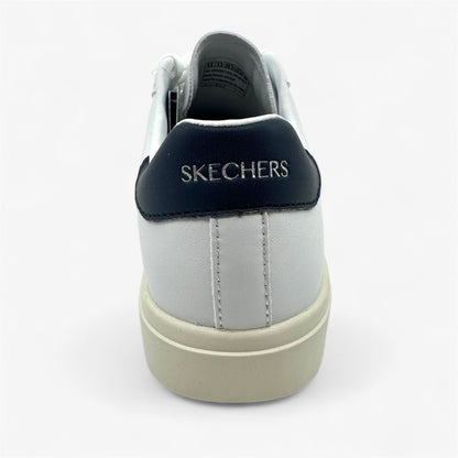 Skechers Eden LX Top Grade White Navy Pink Womens Size 5.5 Court Classics Sneaker