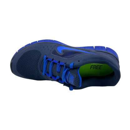 Nike Free Run+ 3 Light Midnight Royal Blue Mens Athletic Sneaker