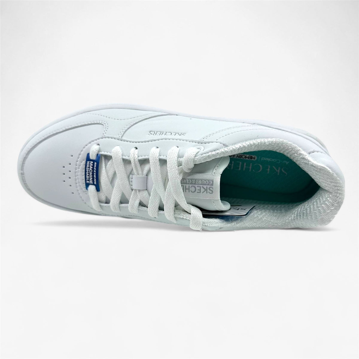Skechers Sport Court 2.0 Core Essential White Womens Athletic Sneaker