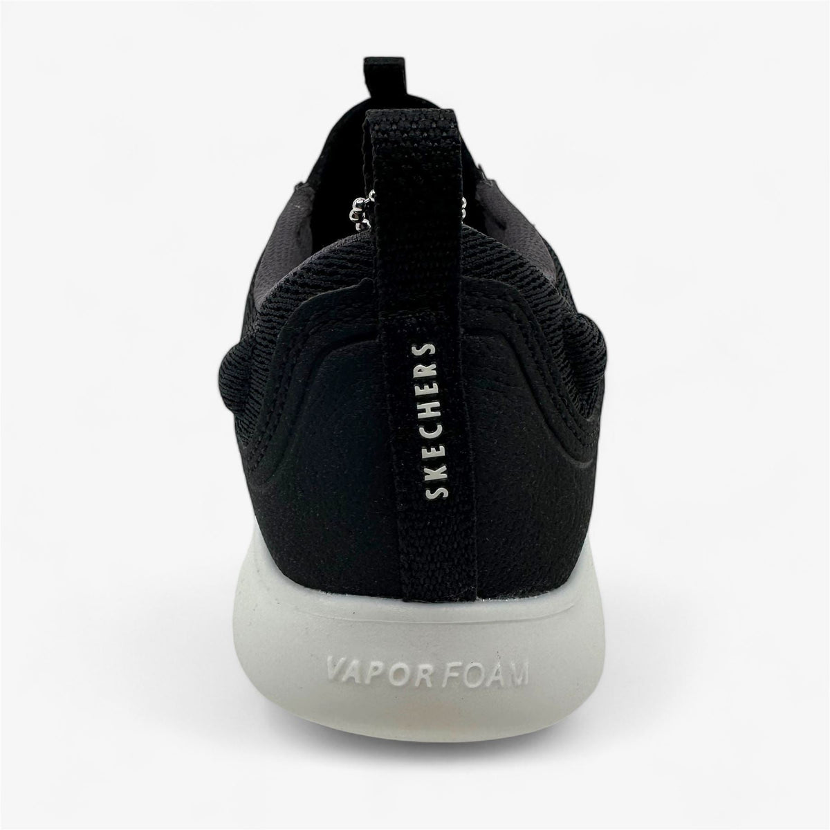 Skechers Vapor Foam Lite Revere Black Gray Womens Athletic Sneaker