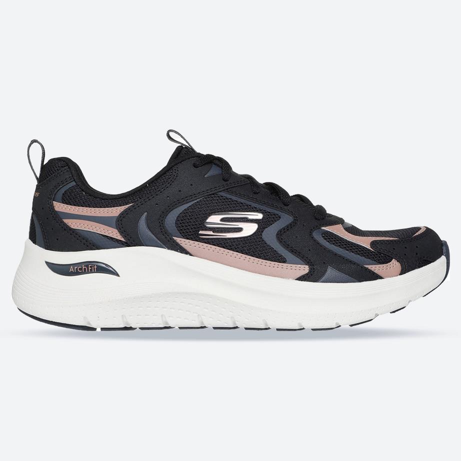 Women's Wide Fit Skechers 150332 Arch Fit 2.0 Vintage Luxe Trainers