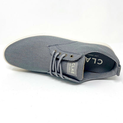 Clae Ellington Textile Charcoal Mens Premium Casual Sneakers