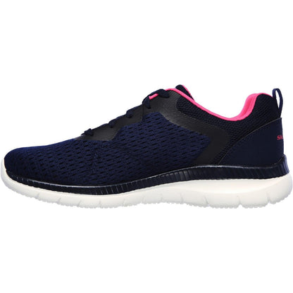 Women's Wide Fit Skechers 12607 Bountiful Quick Path Trainers