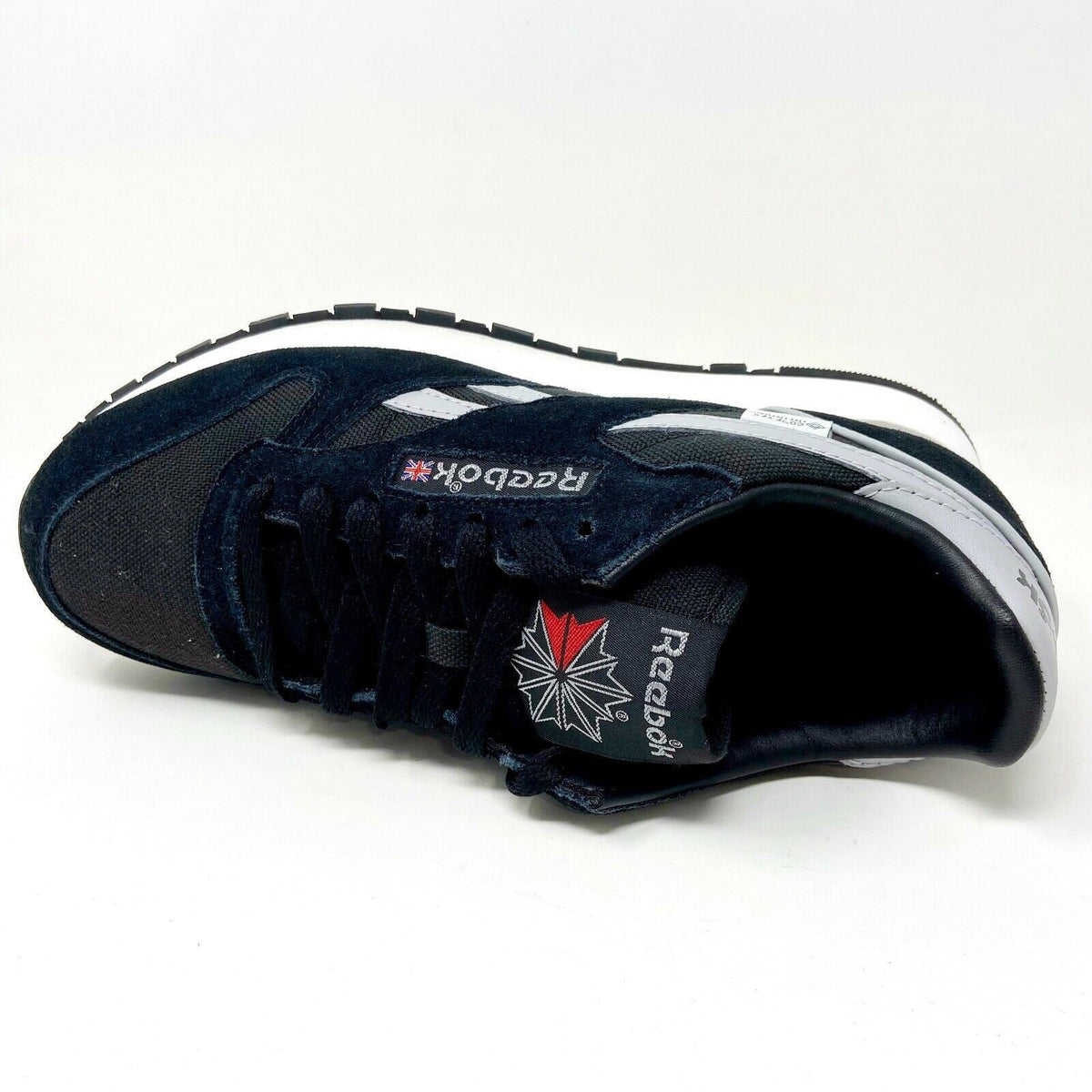 Reebok Classic Leather Gore-Tex Core Black Mens Casual Sneakers H05012