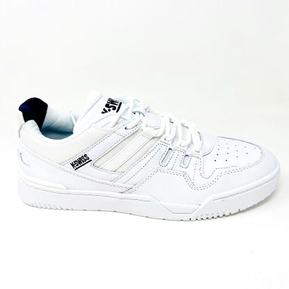 K-Swiss Match Rival Triple White Mens Size 7.5 Casual Sneakers 07154 101