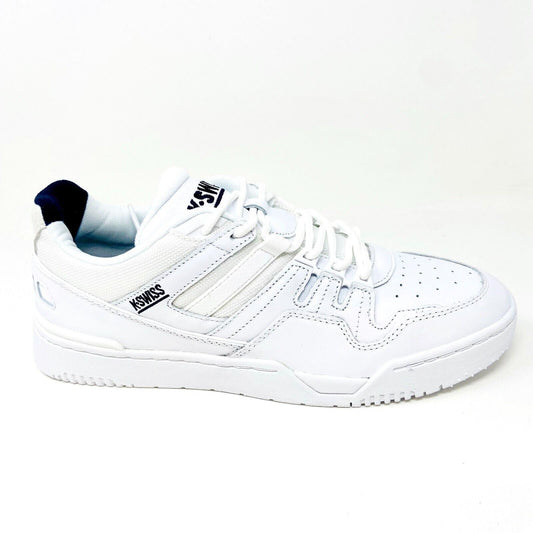 K-Swiss Match Rival Triple White Mens Size 7.5 Casual Sneakers 07154 101