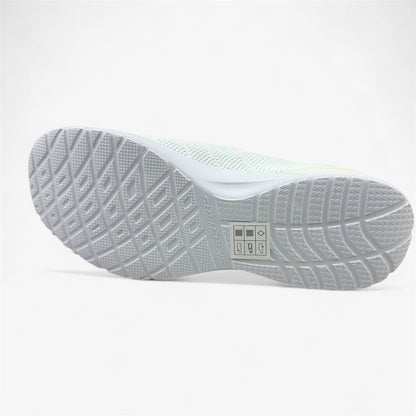 Skechers Skecher Air Dynamight Perfect Steps White Mint Womens Sneaker