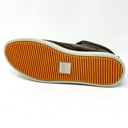 Clae Hamilton SP Umber Leather Mens Mid  Casual Sneakers