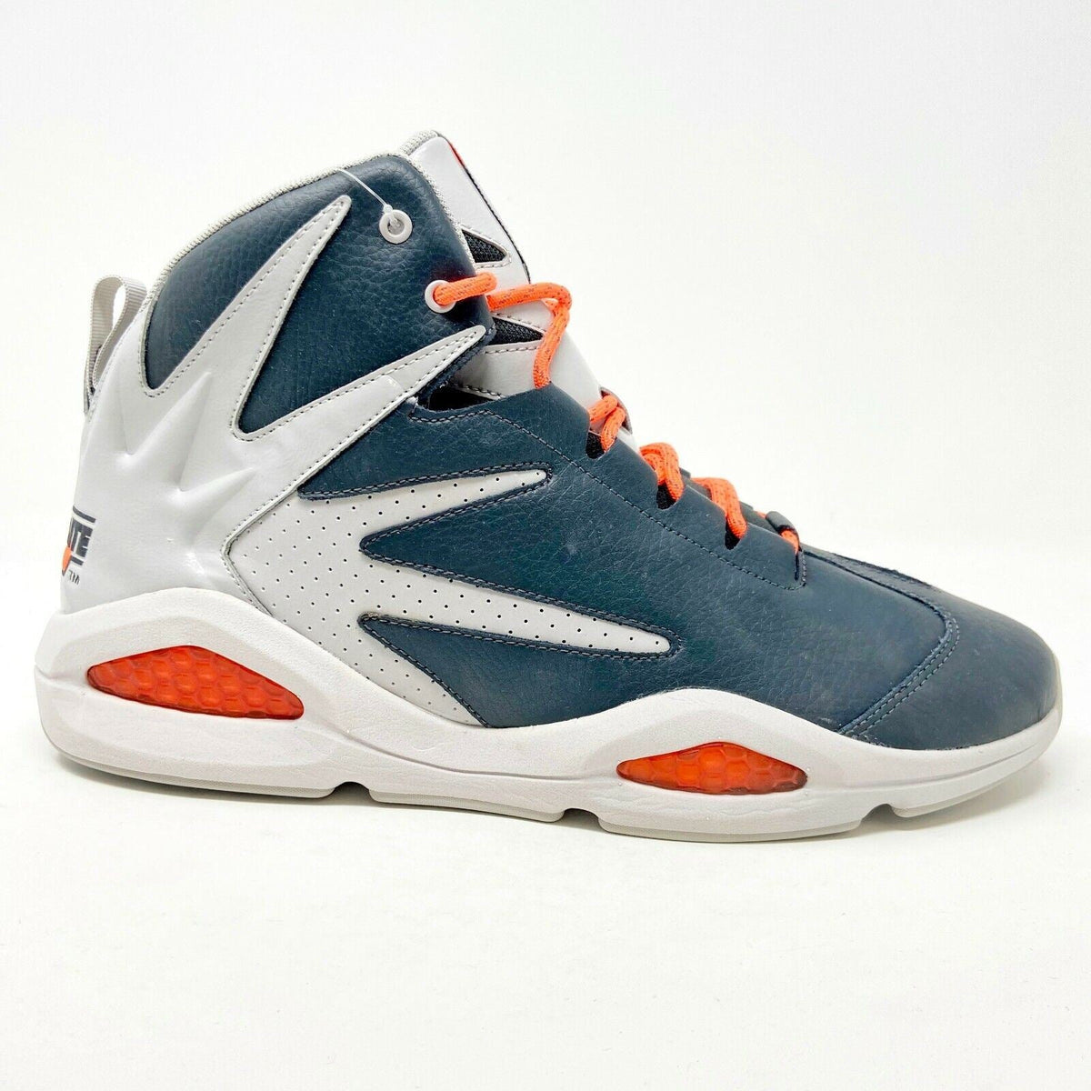 Reebok Blast Black Gravel Gray Hexalite Mens Retro Basketball Sneakers J92987