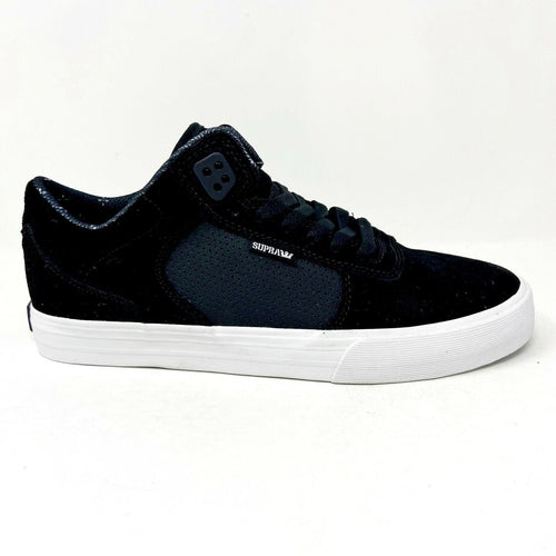 Supra Ellington Vulc Black White Mens Skateboard Sneakers S27500