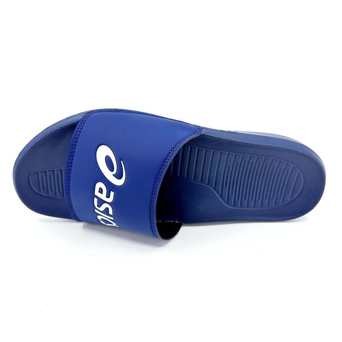 Asics AS003 Indigo Blue White Mens Slide Sandals 1173A006 400