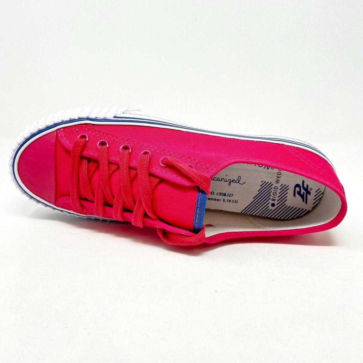 PF Flyer Center Lo Reiss Pink Womens Retro Casual Shoes PM12OL1M