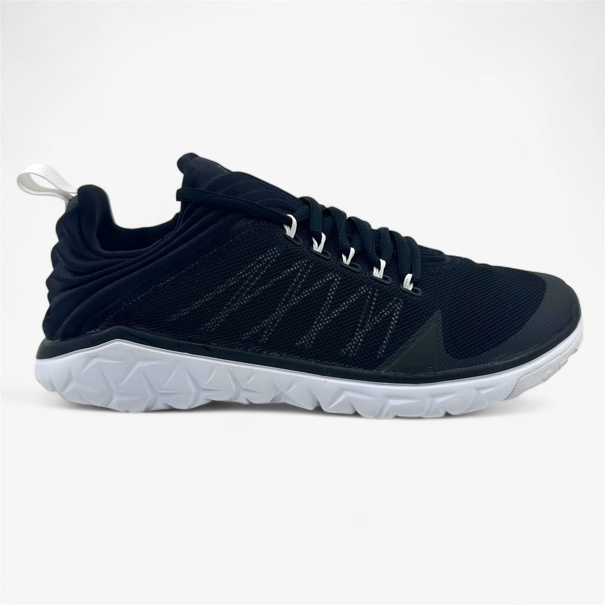 Jordan Flight Flex Trainer Black White Mens Athletic Sneaker