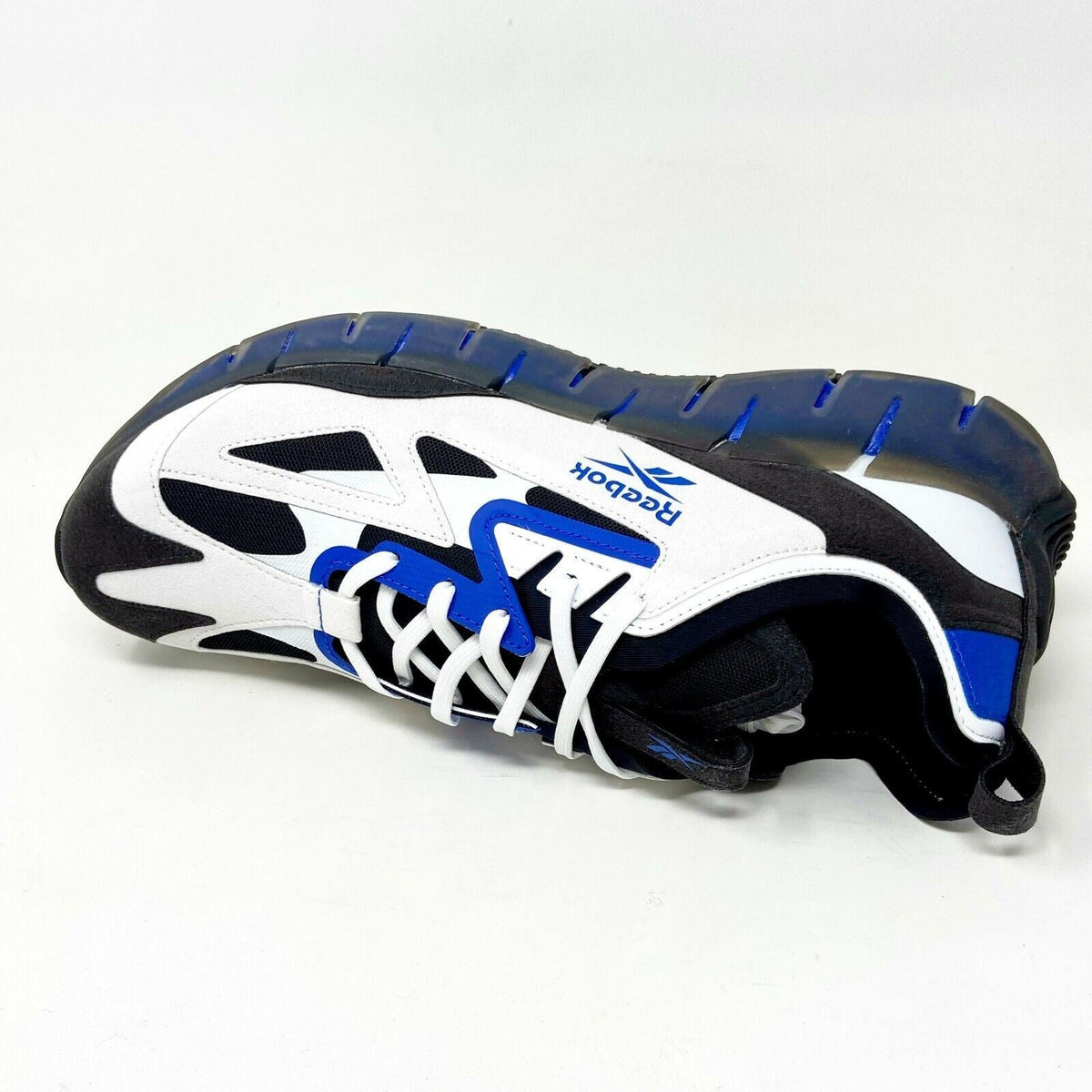 Reebok Zig Kinetica Concept Type 2 Black White Blue Mens Training Shoes FW5735