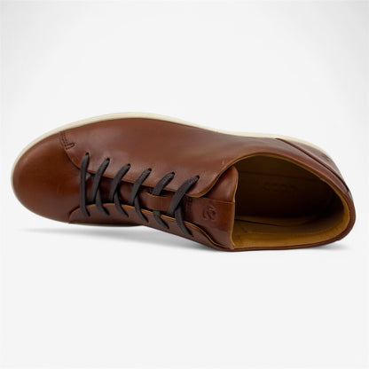 ECCO Soft 7 Cognac Mens Casual Sneaker