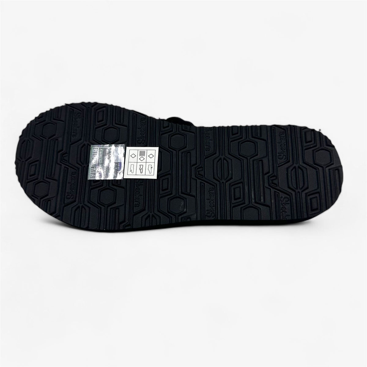 Skechers Meditation Floral Candy Black Womens Sandal Thong