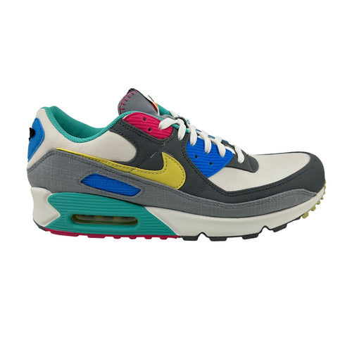 Nike Air Max 90 SE Phantom Celery Iron Grey Mens Athletic Sneaker